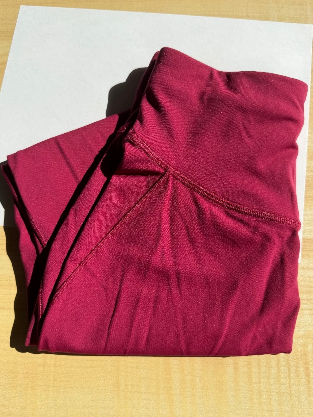 🍋 Lululemon Base Pace High-Rise Running Tight 25" Pomegranate 4